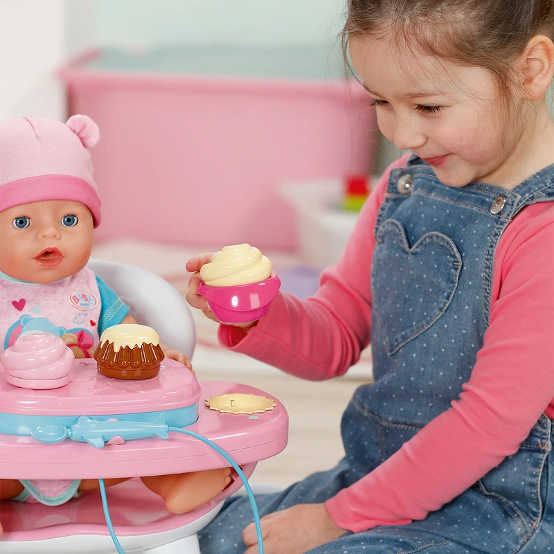 Інтерактивний столик для годування ляльки BABY BORN – ЧАС ОБІДУ (світло, звук) — фото 9