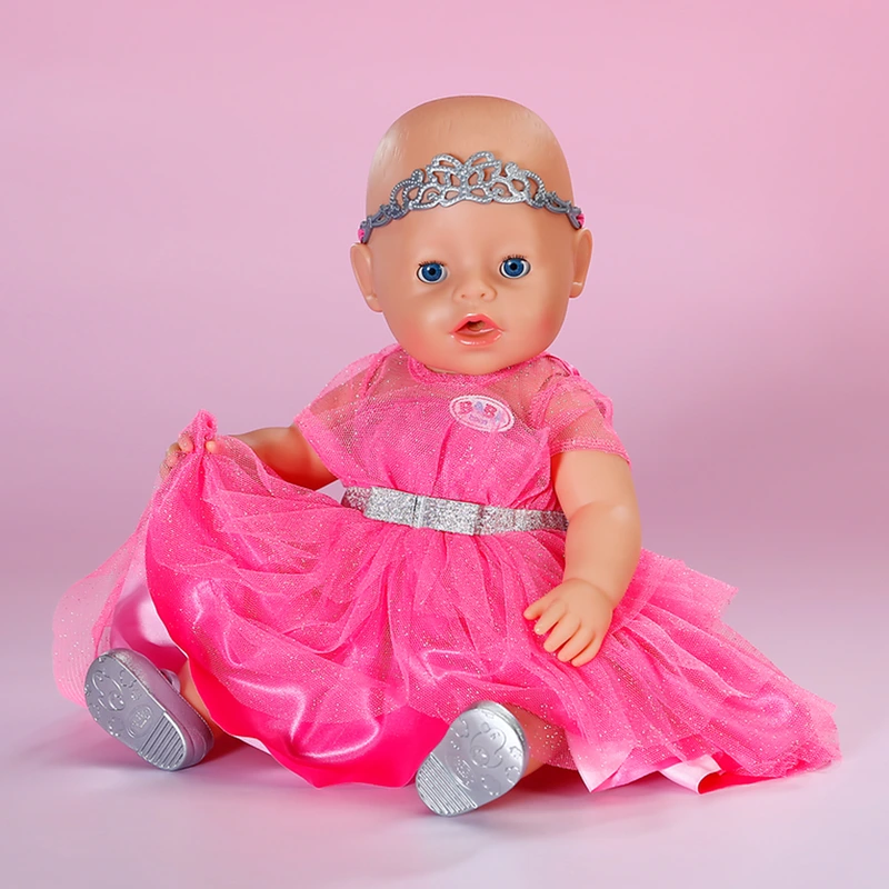 Набір одягу для ляльки BABY BORN – ВБРАННЯ ПРИНЦЕСИ (43 см)