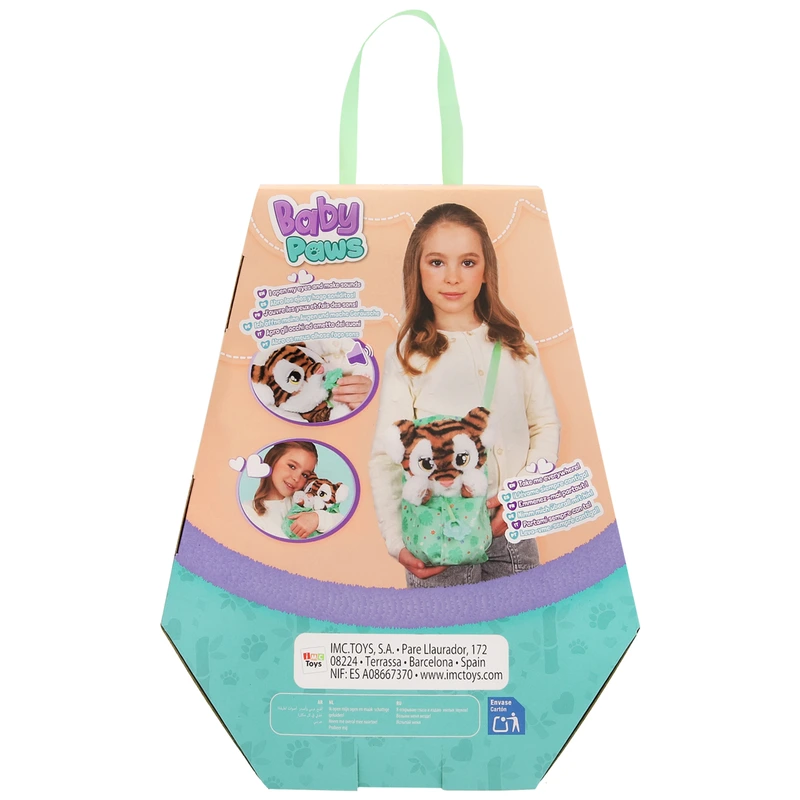 Інтерактивна іграшка BABY PAWS W3 – ТИГРЕНЯ (з аксес.)