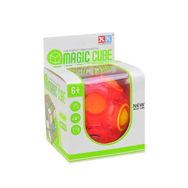 Дитяча головоломка-куля "Magic Cube" 8608/8609/8610(Red)