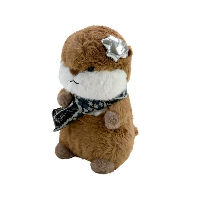 Дитяча м'яка іграшка "Видреня" C8501 з мушлею, розмір 28 см