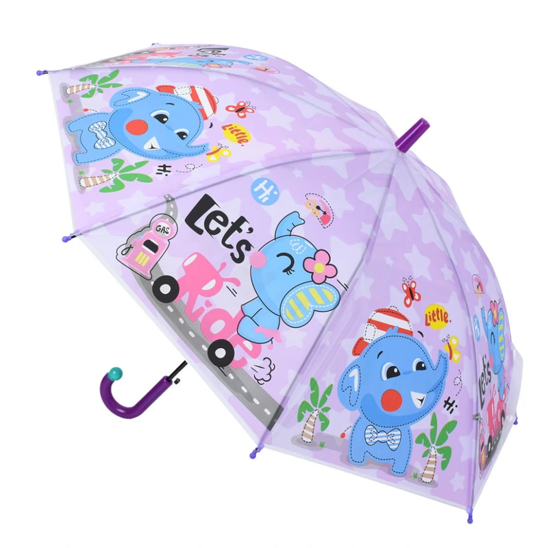 Дитяча парасолька "Let's ride" MK 5801(Violet) довжина 67 см, тростина 60,5 см, діаметр 84 см, спиця 47 см