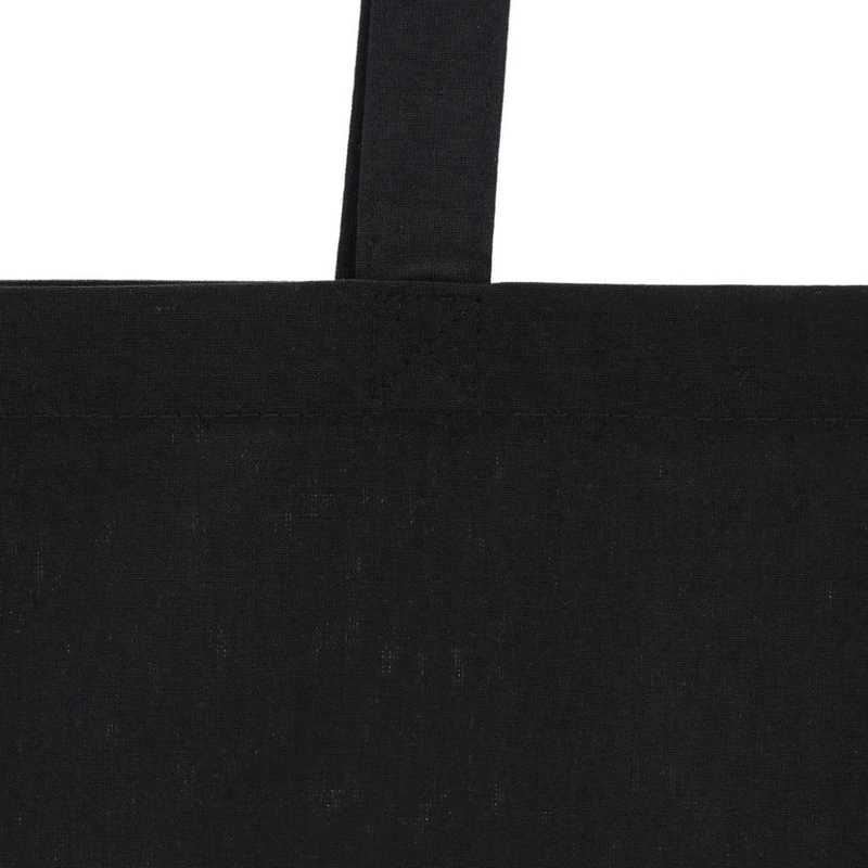 Екосумка для покупок Сумка-шоппер чорна, розмір 38 х 42 см (140 г/м2)