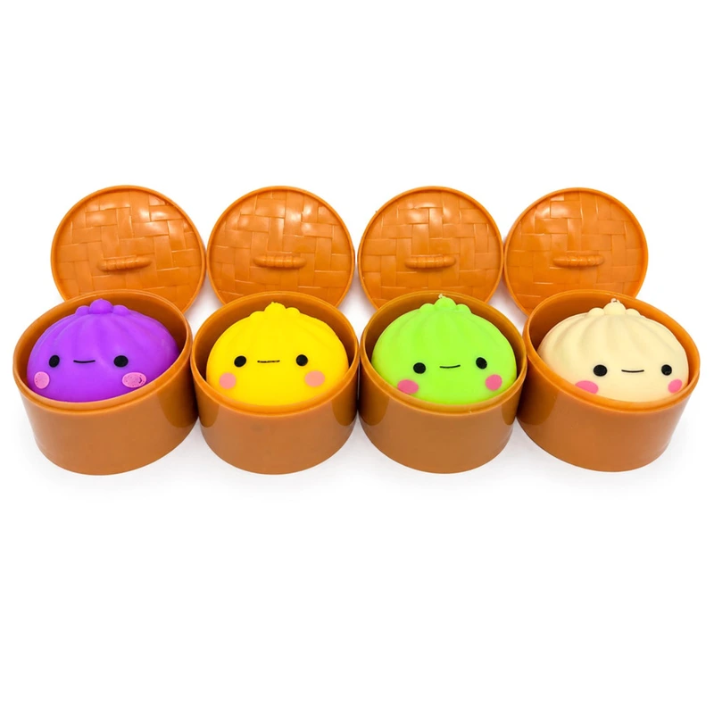 Іграшка антистрес-сюрприз Хінкалі CX-270 серії Squishy Delicious, 5,5 см