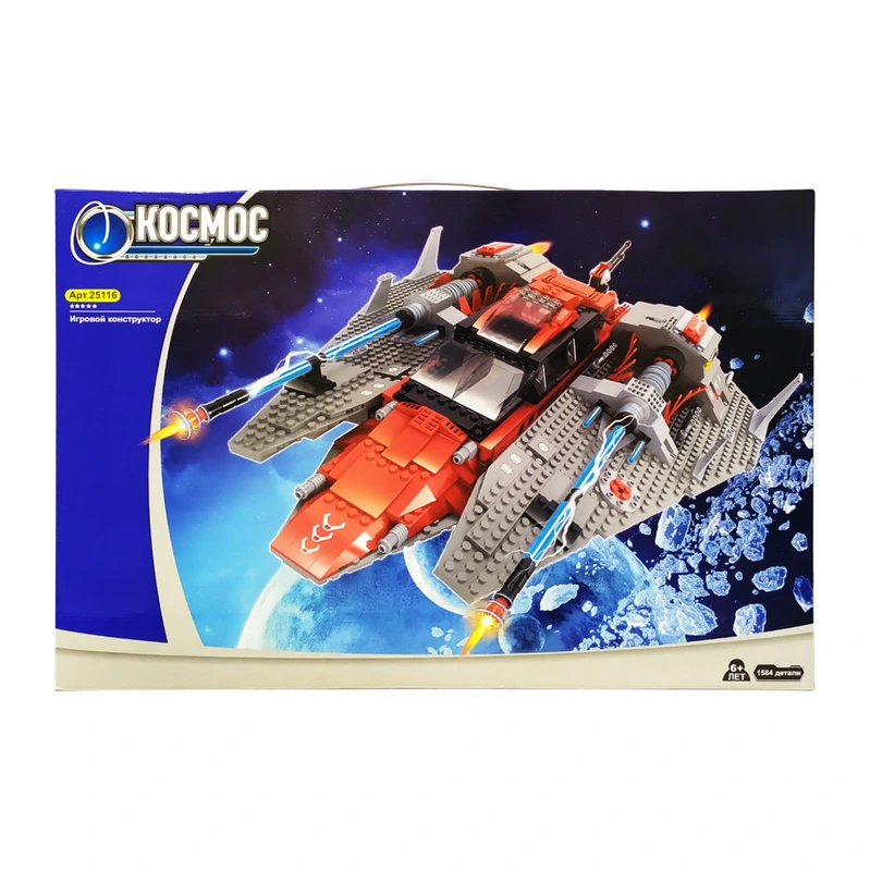 Дитячий конструктор "Космоліт" Keedo 25116, 1584 елемента