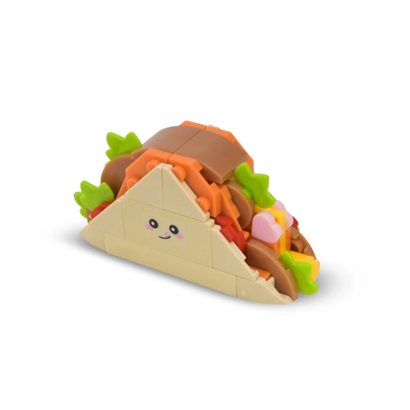 Конструктор дитячий "Western fast food: Sandwich" 1024A-3, пластик, 91 деталь