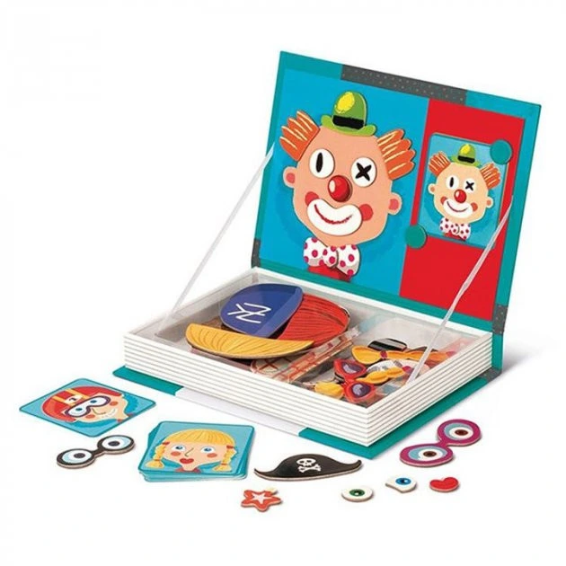 Набір для творчості "Клоун"  LY8726-3 магнітна книга