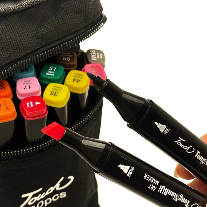 Набір перманентних маркерів на спиртовій основі MPTT30, 30 шт.