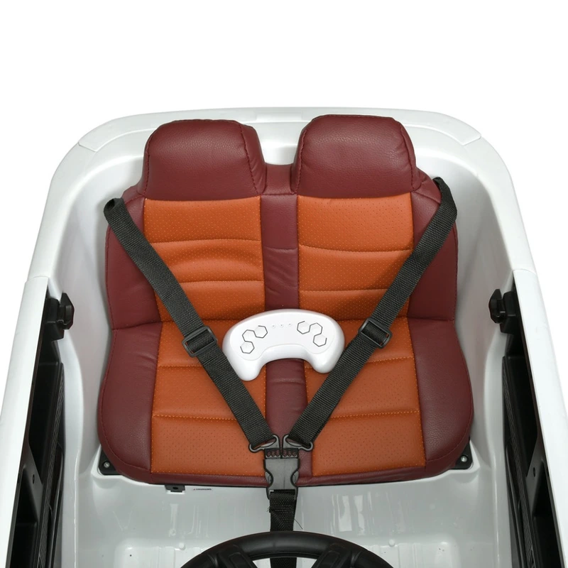 Дитячий електромобіль Джип M 4837EBLR-1 білий до 40 кг