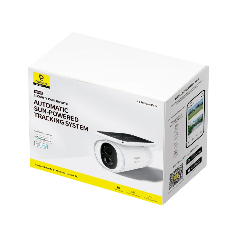 IP-камера відеоспостереження Baseus Security S1 Outdoor Camera 2K White