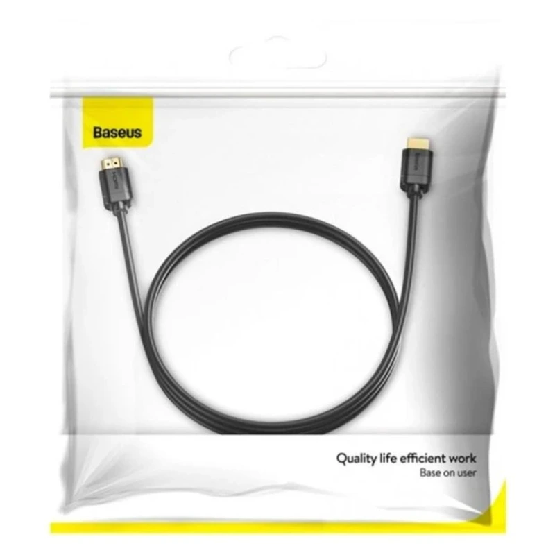 Кабель Baseus high definition Series HDMI To HDMI Adapter Cable 1m Black