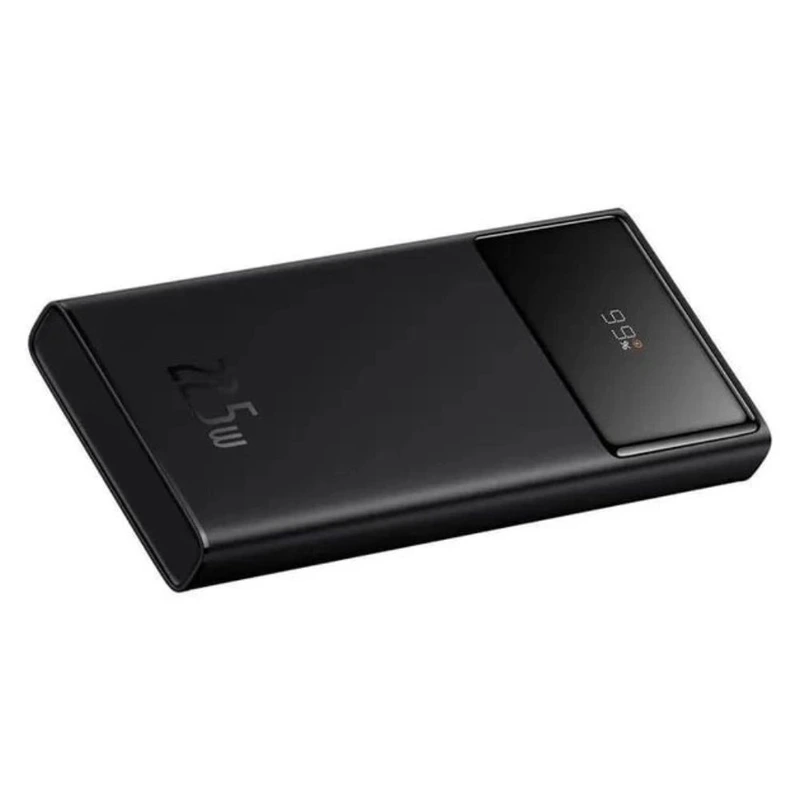 Зовнішній акумулятор Baseus Star-Lord Digital Display Fast Charge Power Bank 10000mAh 22.5W Black（With Charging Cable USB to Type-C 3A 0.3m Black）