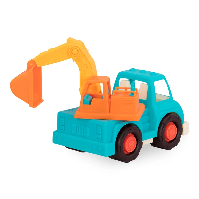 Баттатомобіль - ЕКСКАВАТОР (колір море-папайя)