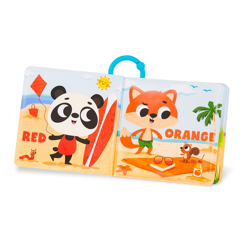 Розвиваюча баттатокнижка для ванни – ВИВЧАЄМО КОЛЬОРИ