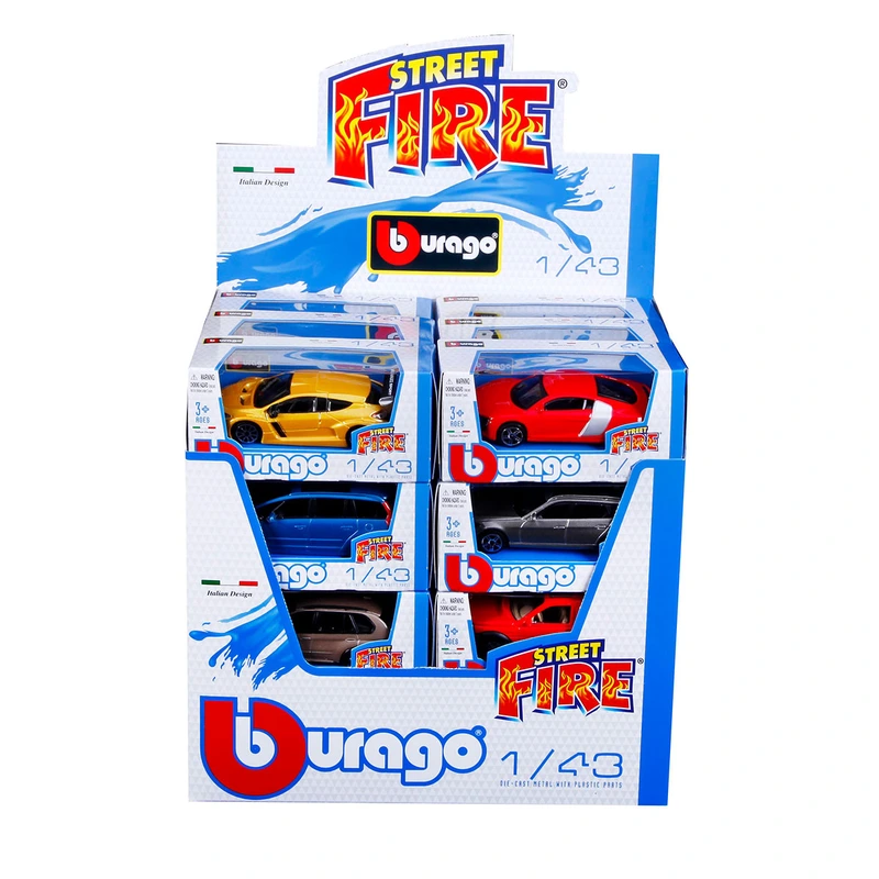 Автомоделі - В БЛАКИТНОМУ ДИСПЕНСЕРІ (асорті, 1:43)