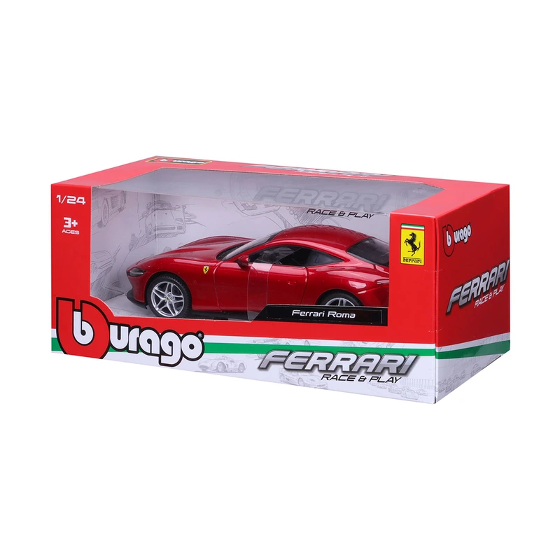 Автомодель - Ferrari Roma  (асорті сірий металік, червоний металік, 1:24)