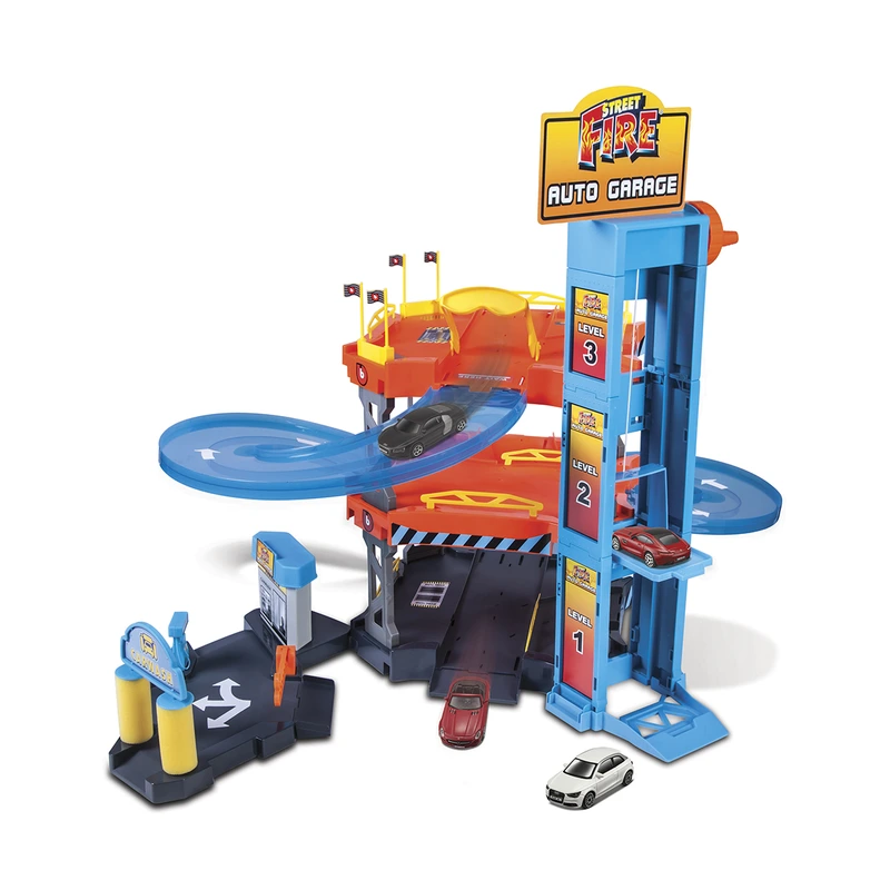 Ігровий набір - ПАРКІНГ (3 рівня, 2 машинки 1:43)