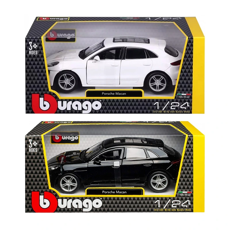 Автомодель - PORSCHE MACAN (чорний, 1:24)