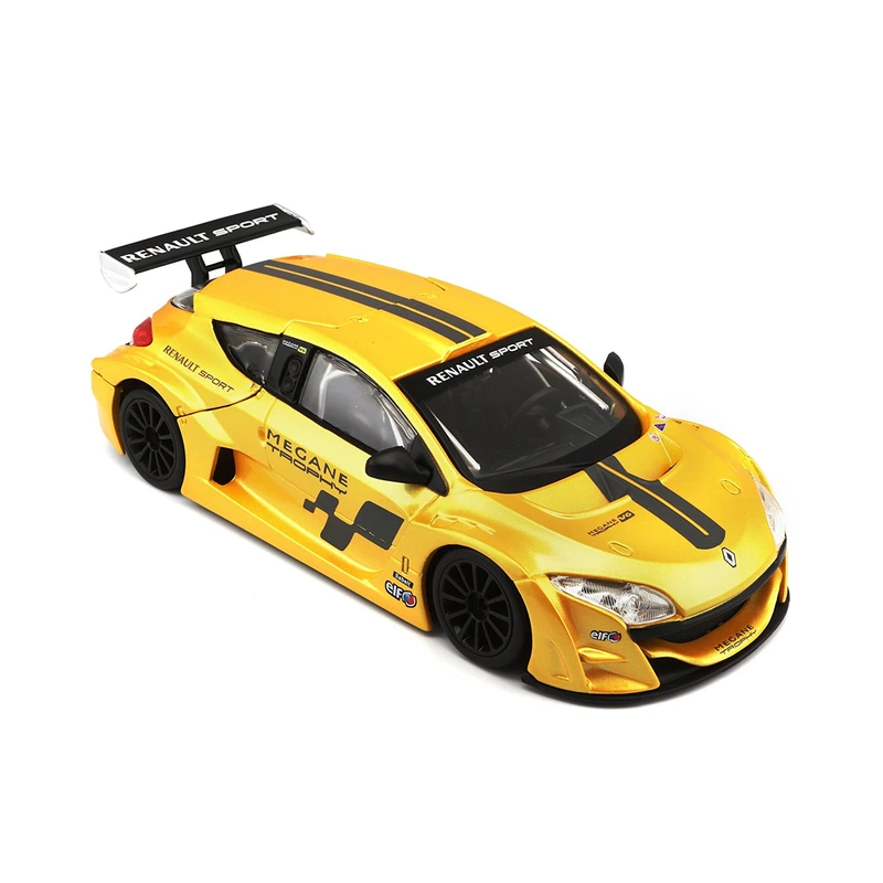 Автомодель - RENAULT MEGANE TROPHY (жовтий металік, 1:24)