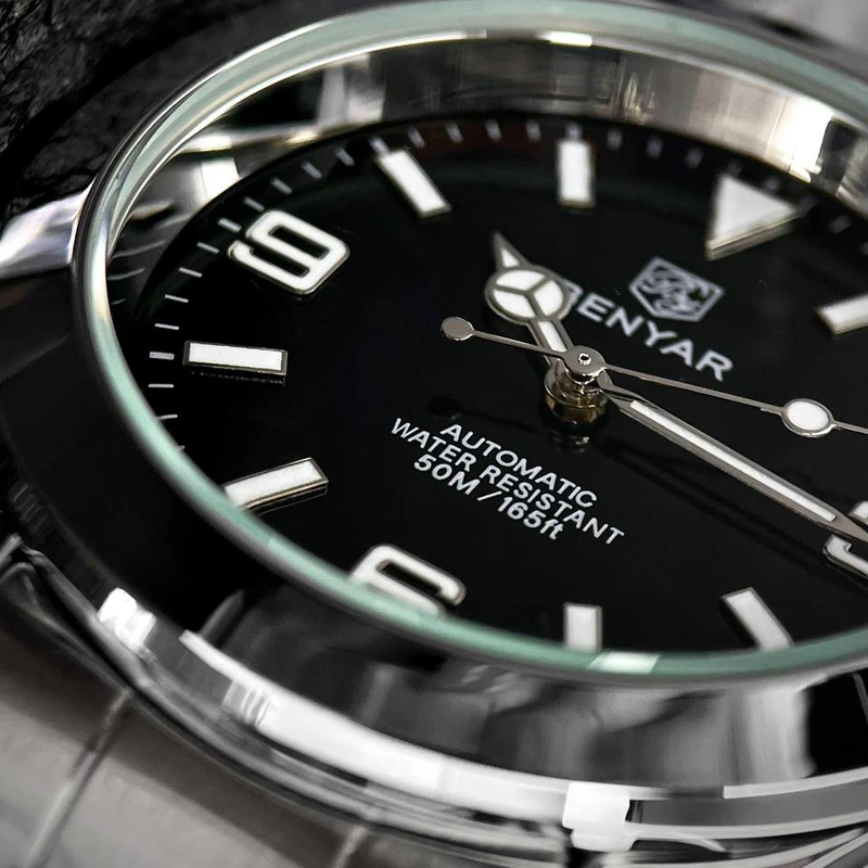 Чоловічий годинник Benyar BY-5177 Black