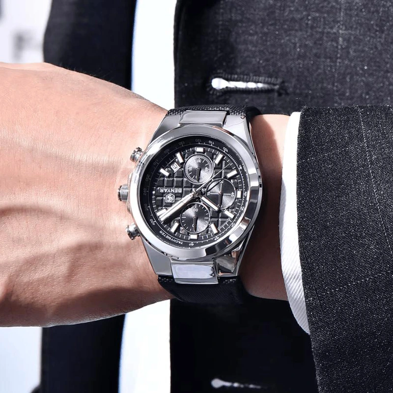 Benyar BY-5206 Silver-Black