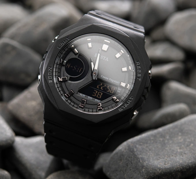 Чоловічий спортивний водостійкий тактичний годинник Besta Jocker