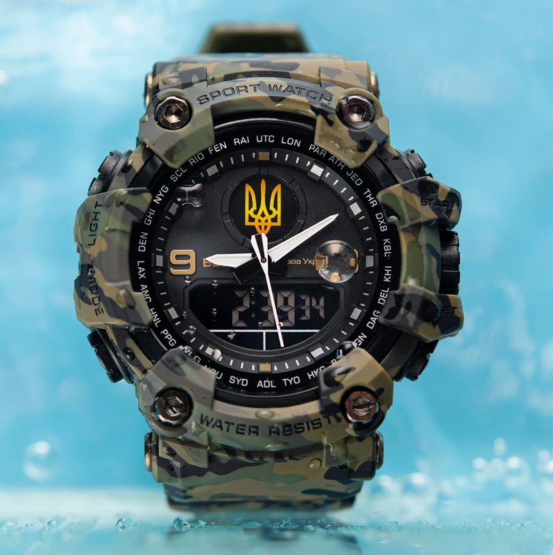 Чоловічий водостійкий спортивний тактичний годинник Besta United