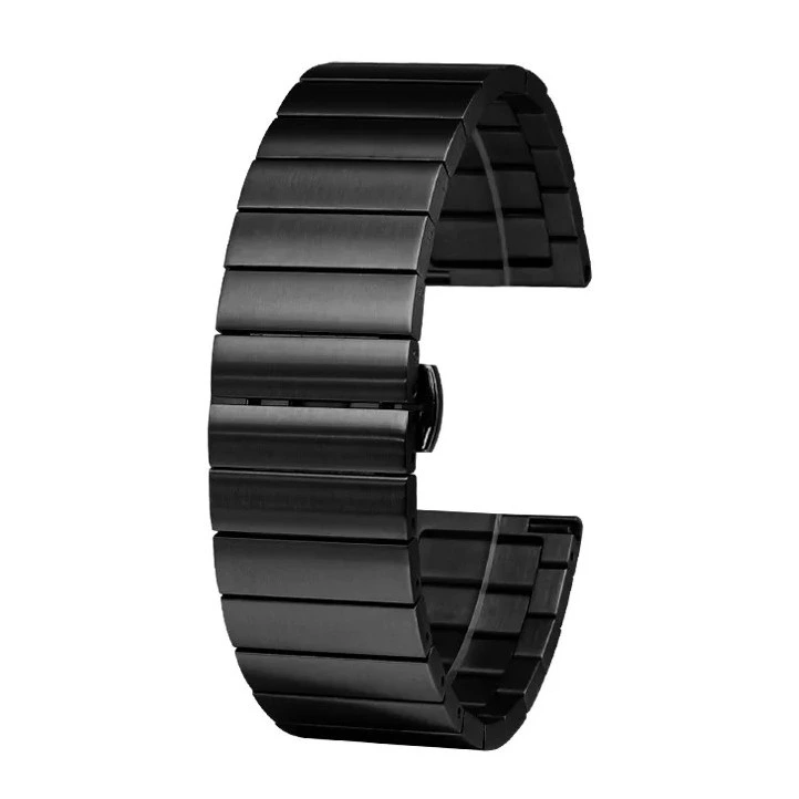 Ремінець металевий Centurion Black 22 мм