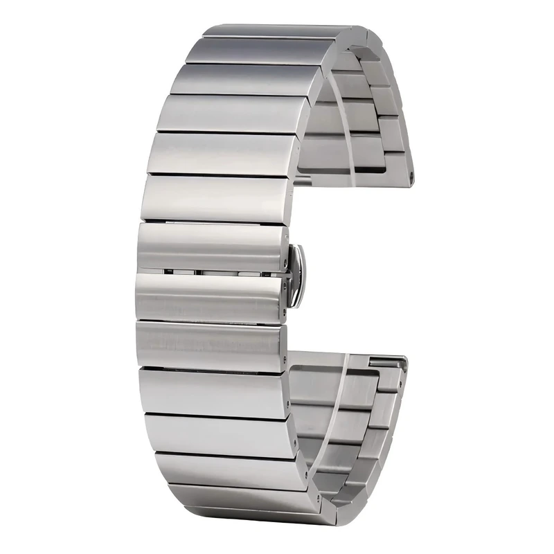 Ремінець металевий Centurion Silver 20 мм