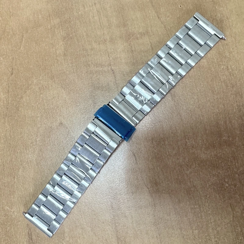 Ремінець металевий срібний розмір 20