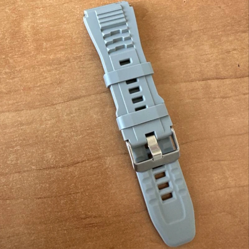 Ремінець сірий каучуковий розмір 24