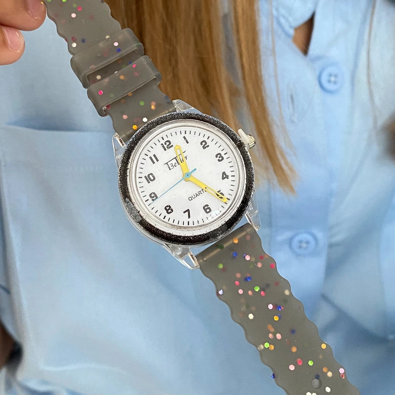 Дитячий годинник Better 008 Shine Gray-White