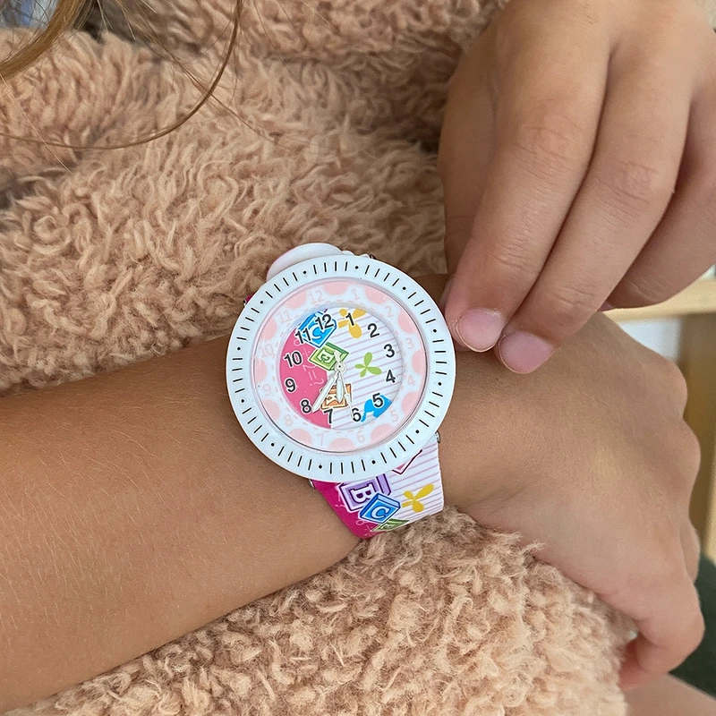 Дитячий годинник Better 009 Happy Day White-Pink