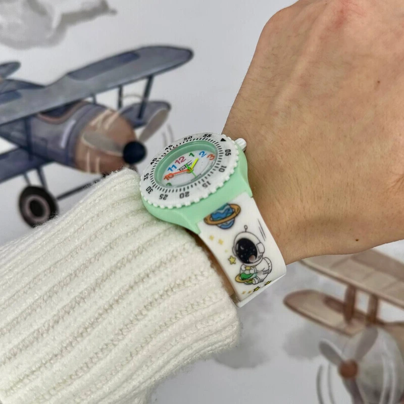 Дитячий годинник Better 010 Space Green-White