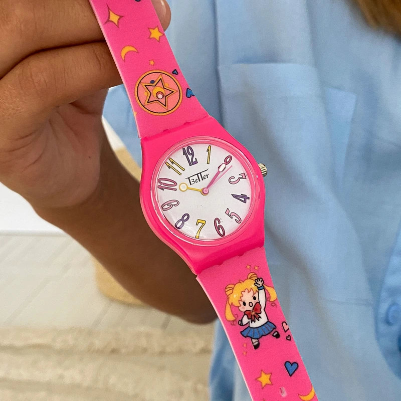 Дитячий годинник Better 012 Candy Pink-White
