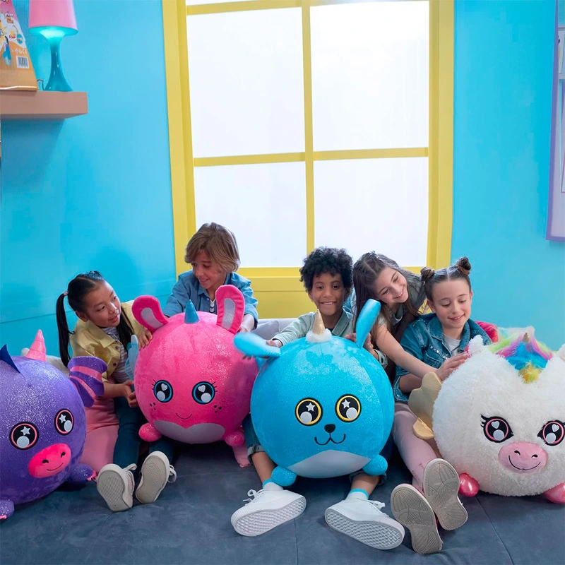 Ігровий набір BIGGIES серії "Fantasy" W1 - СИНІЙ ПЕСИК (надувна іграшка, насос)