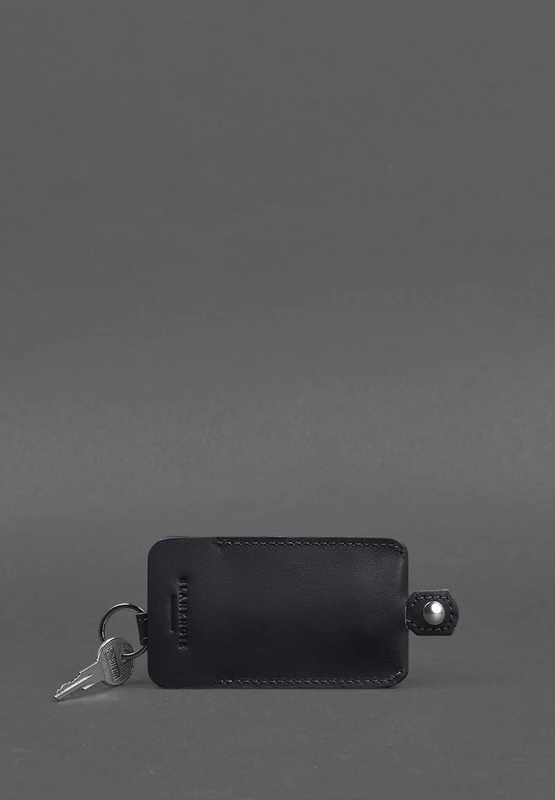 Шкіряна ключниця 1.0 темно-синій Краст