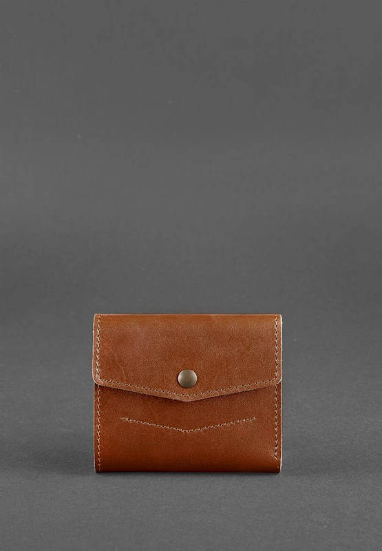Шкіряний гаманець 2.1 світло-коричневий