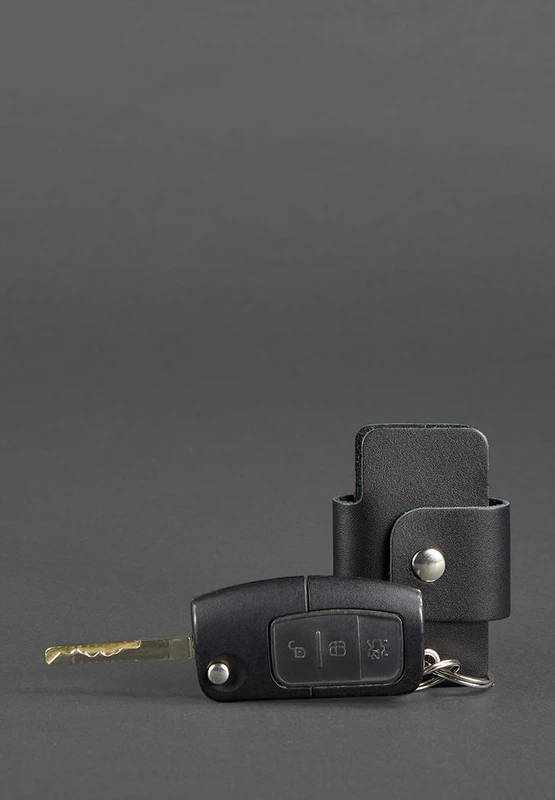 Шкіряна ключниця смарт-кейс 4.0 чорна