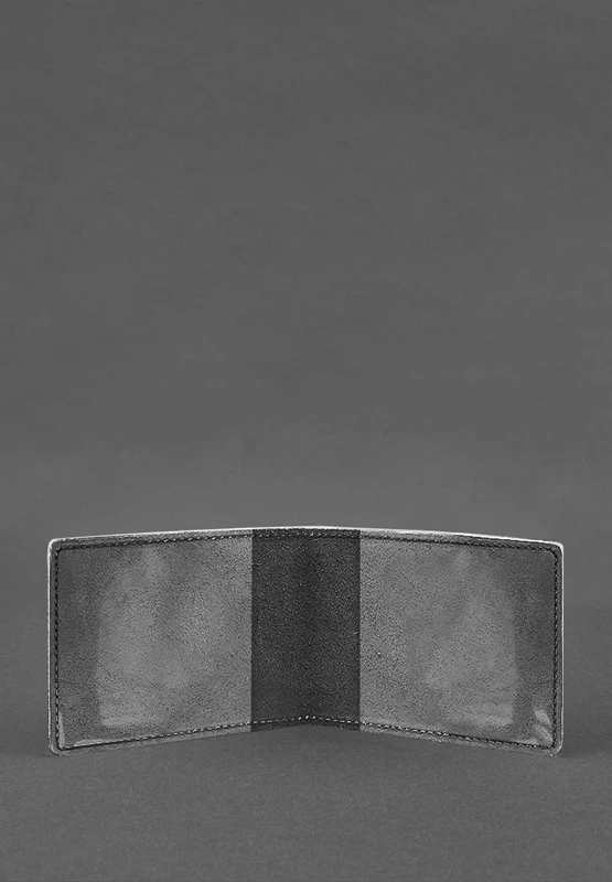 Шкіряна обкладинка для посвідчення журналіста Чорна