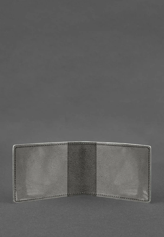 Шкіряна обкладинка для посвідчення журналіста Сіра