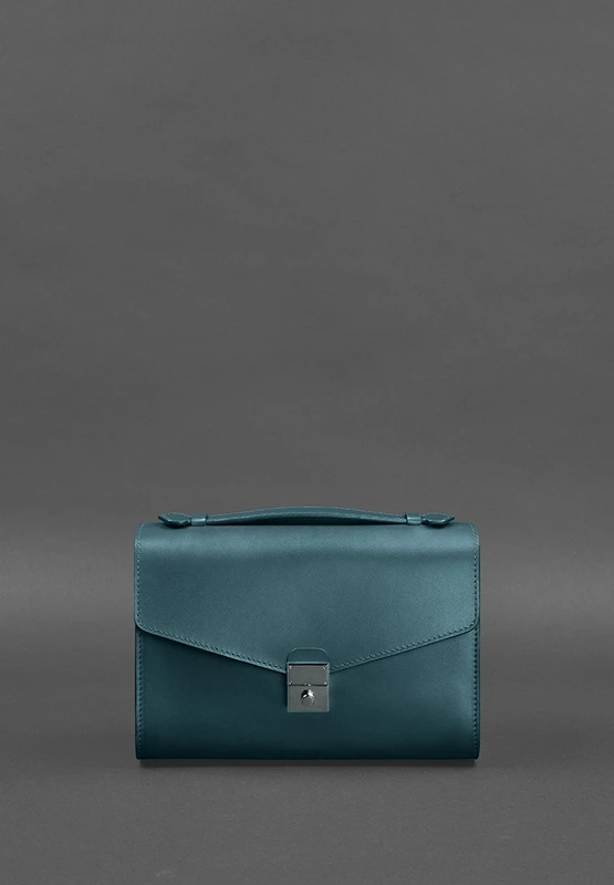 Жіноча шкіряна сумка-кроссбоді Lola зелена