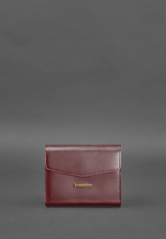 Жіноча шкіряна сумка поясна / кроссбоді Mini бордова