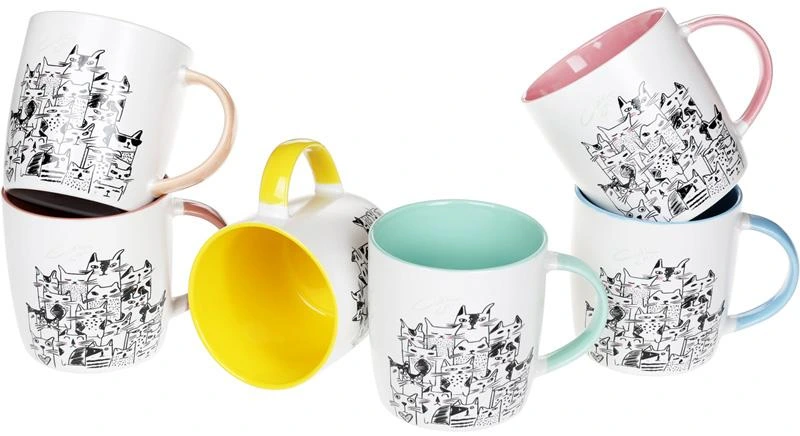 Кружка Cutie Cats 390мл порцелянова