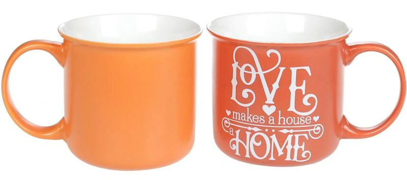 Кружка "Home and Love" 400мл порцелянова