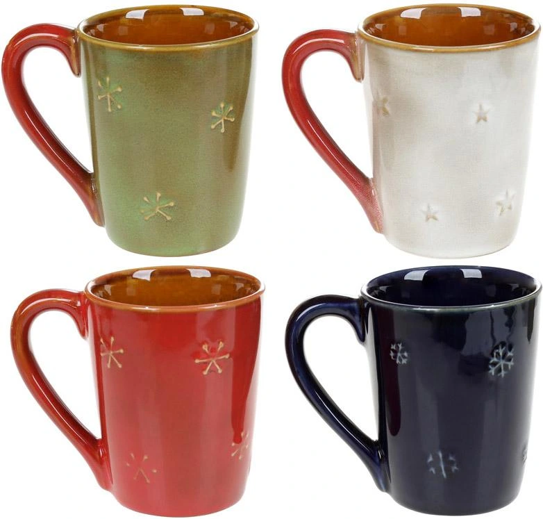 Кружка керамічна "Новорічні друзі" 400мл