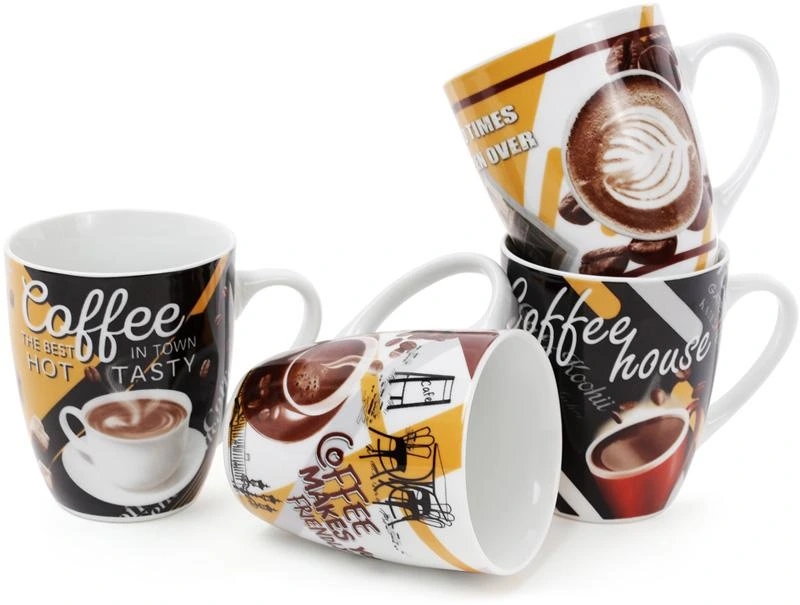 Кружка порцелянова "Coffee in the town" 350мл