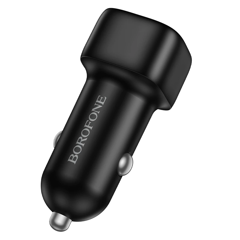 Автомобільний зарядний пристрій BOROFONE BZ34B Cloud PD38W(1C1A) car charger Black — фото 4