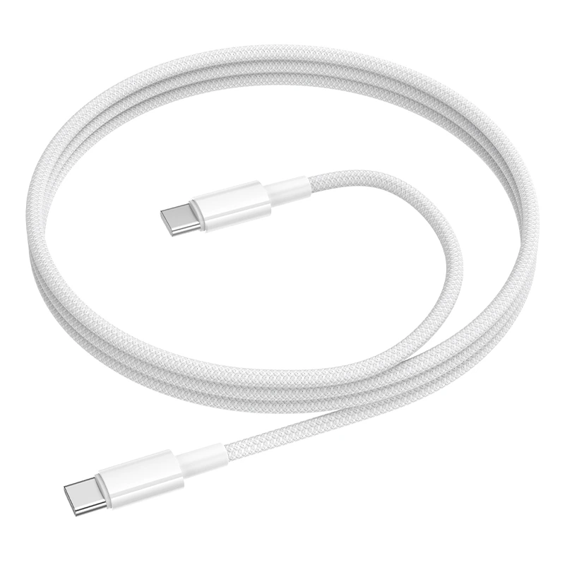 Кабель BOROFONE BX117 Source 60W charging data cable C to C White — фото 3