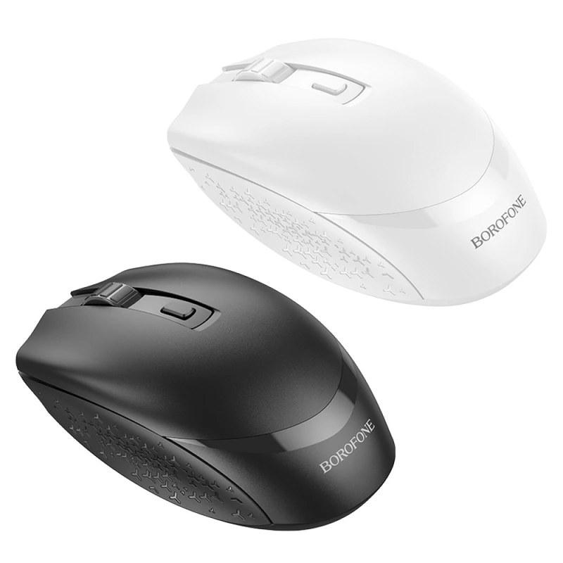 Маніпулятор миша BOROFONE BG7 Platinum 2.4G business wireless mouse Black